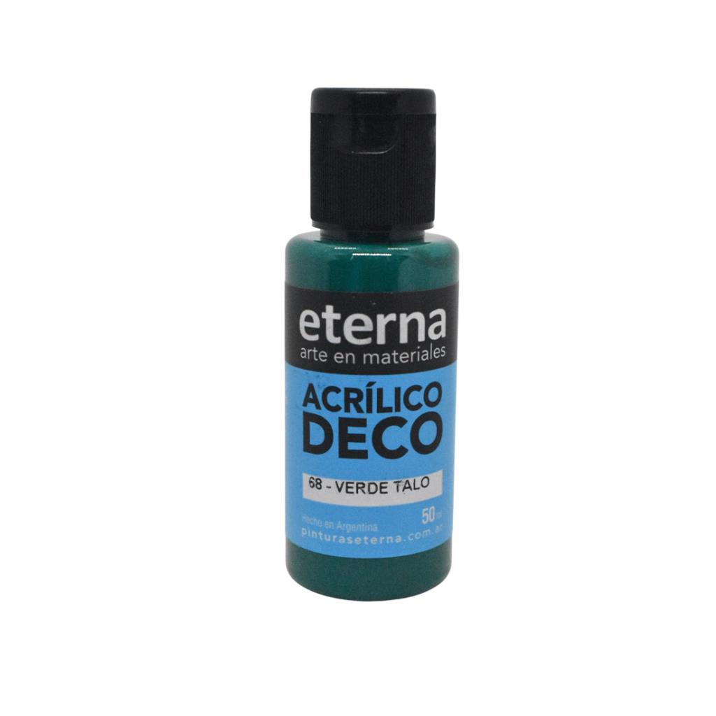 ACRILICO DECORATIVO PREMIUM ETERNA VERDE TALO 50ml ( 68 )