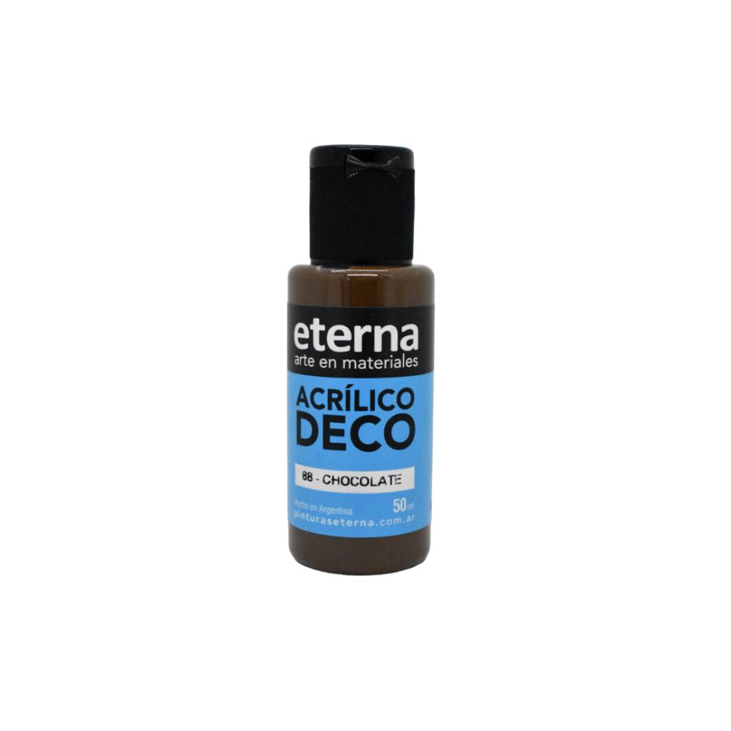 ACRILICO DECORATIVO ETERNA PREMIUM 50ML CHOCOLATE ( 88 )