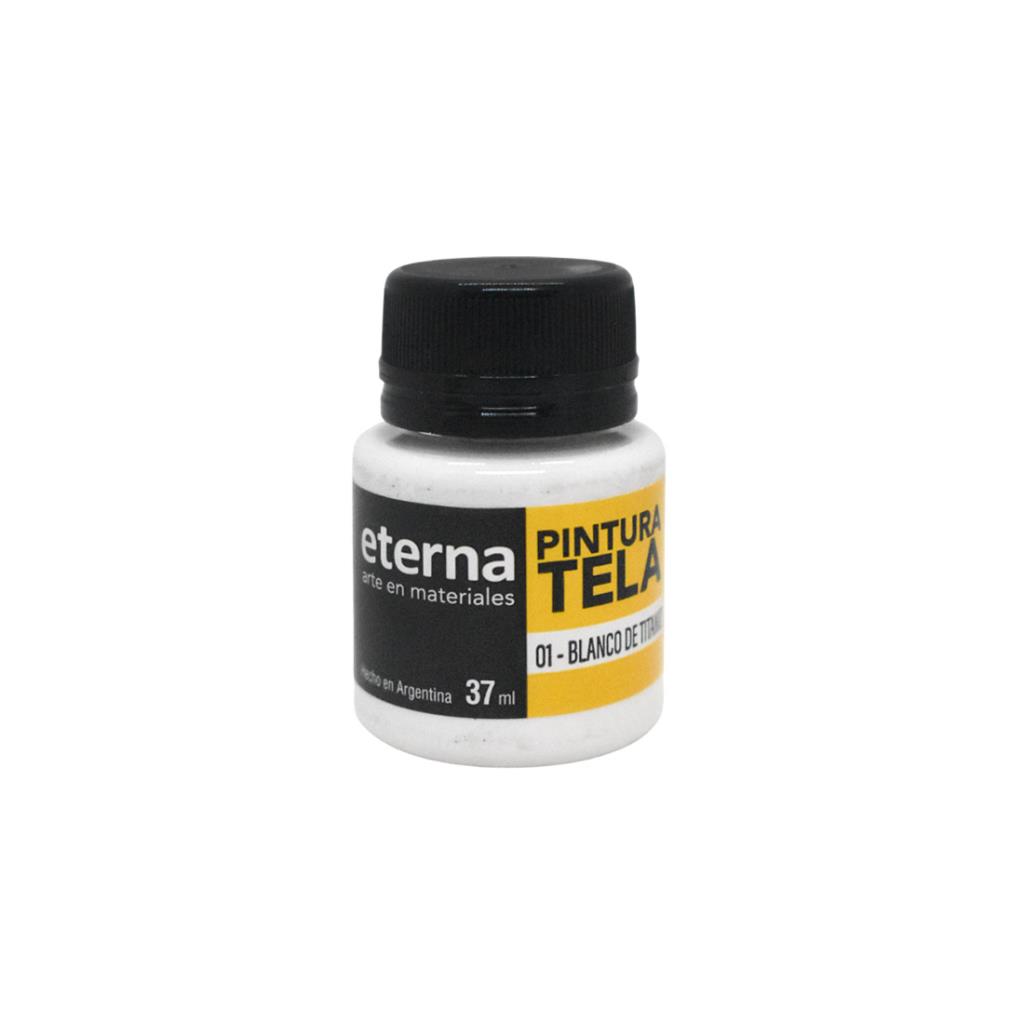 PINTURA P/ TELA ETERNA 37ML BLANCO DE TITANIO ( 01 )