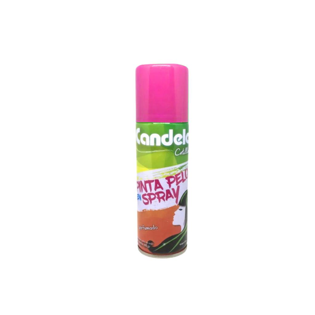 &PINTA PELO CANDELA E/AEROSOL ROSA 80GRS