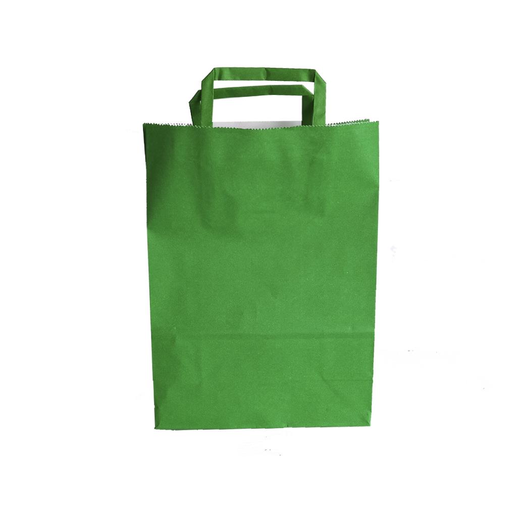 BOLSA P/ REGALO VERDE 22 x 10 x 30cm