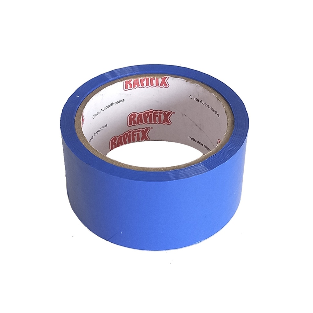 CINTA ADHESIVA FILM COLOR AZUL 48MM X 50MTS