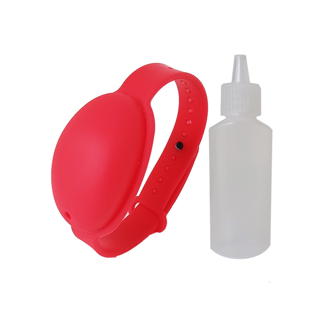 PULSERA DE SILICONA SANITIZANTE