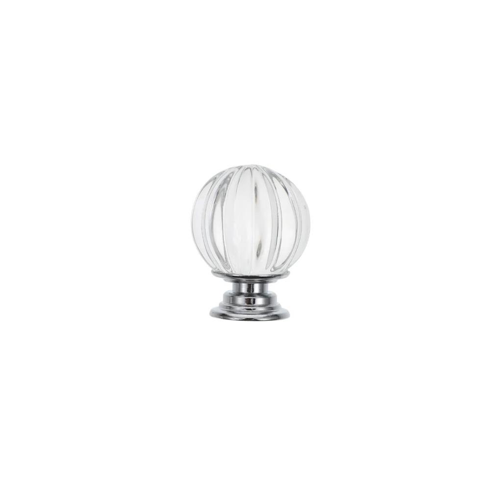 TIRADOR DE VIDRIO JUMBO P/ CAJONES 3.5CM E/BO