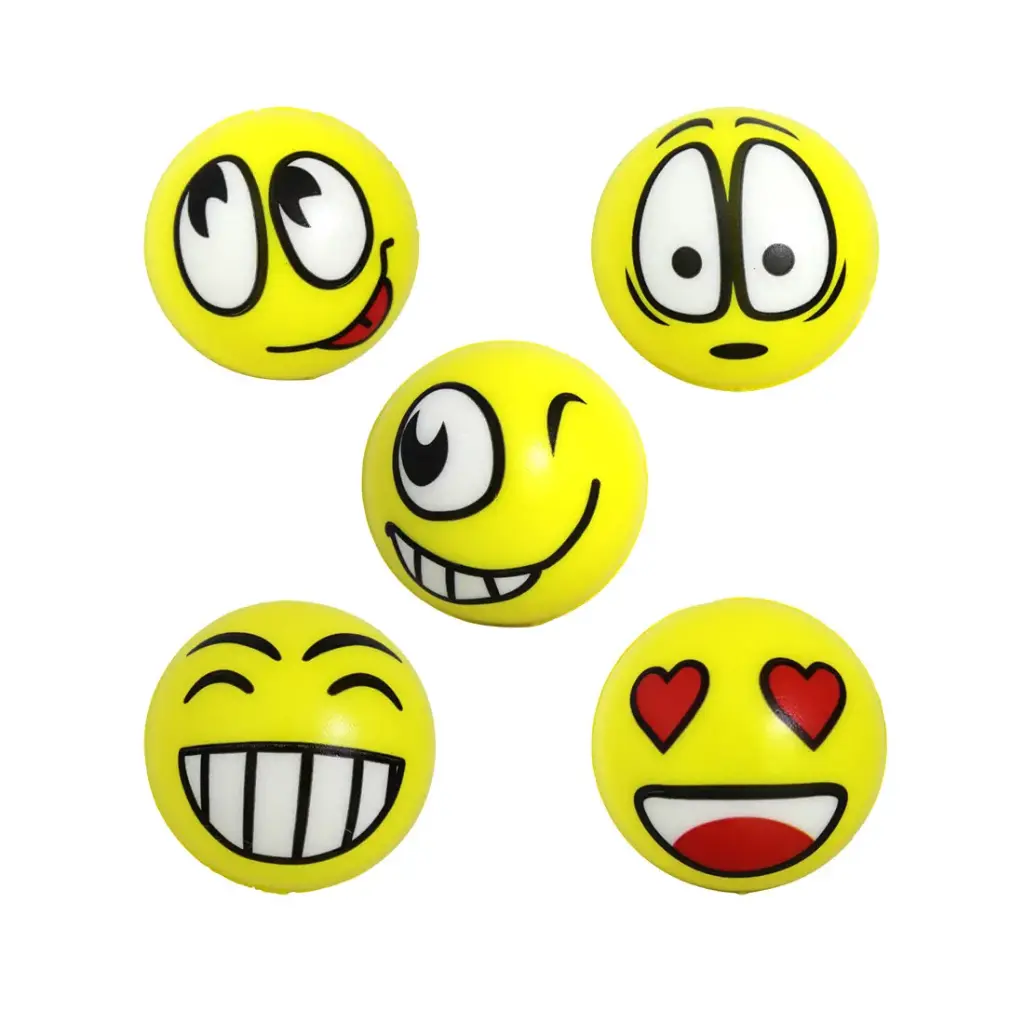 PELOTA SOFT EMOJI 6.3cm