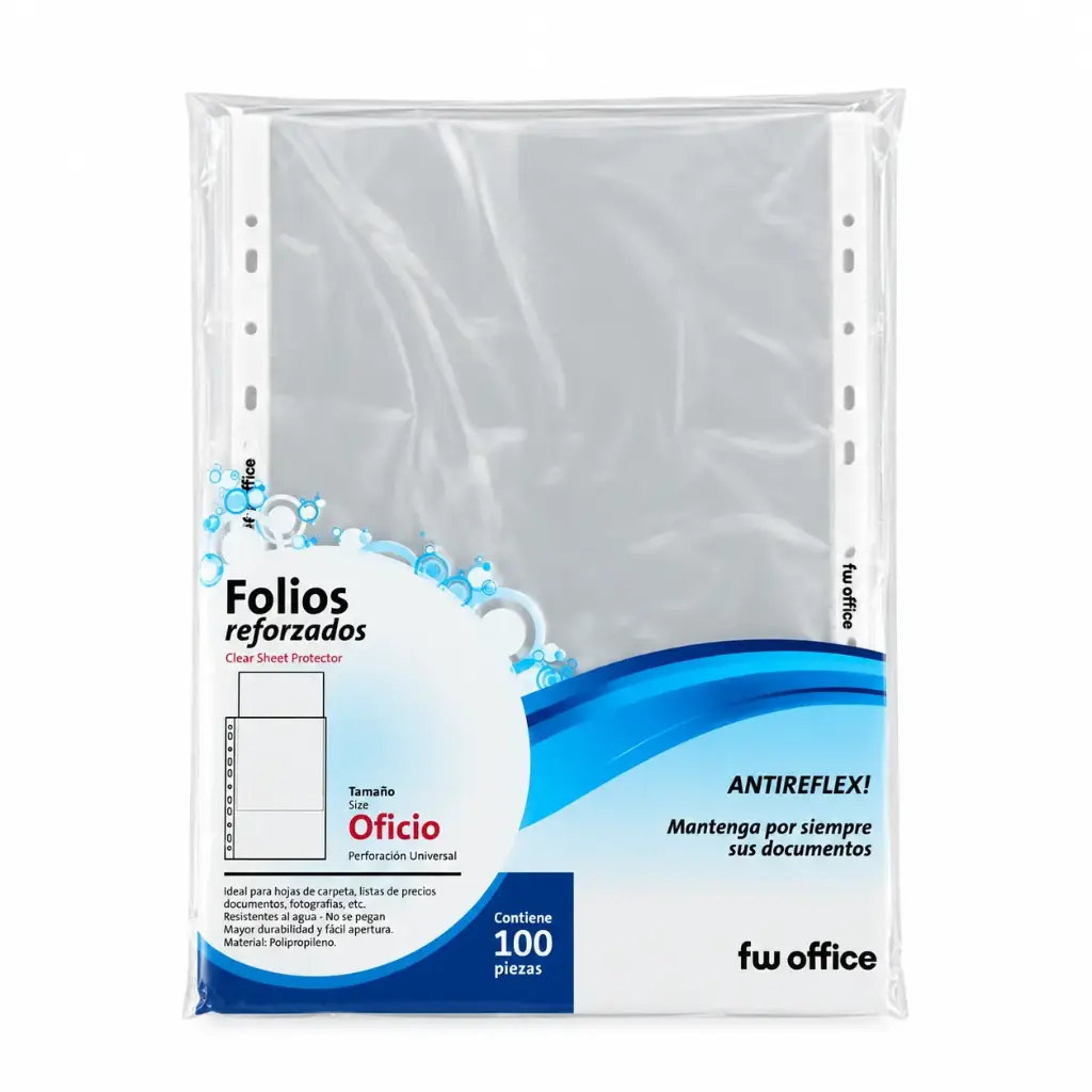 FOLIOS FW OFICIO REFORZADOS x100 e/Bo ( SP94100F / 2293 )