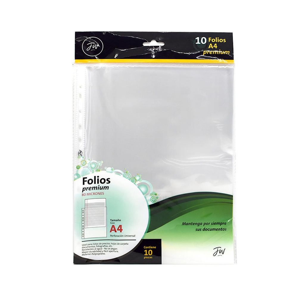 &FOLIOS FW A4 PREMIUM x10 e/Bo ( 8929 )