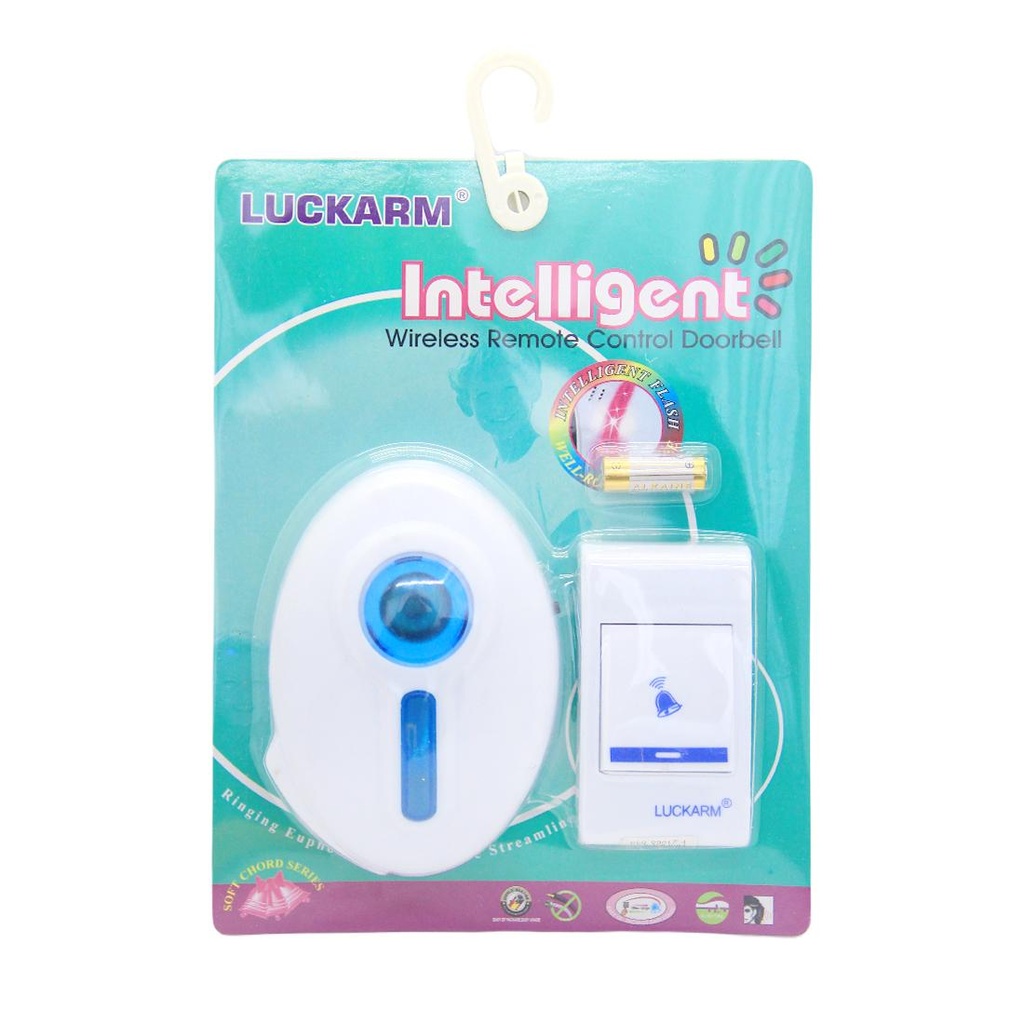 TIMBRE INALAMBRICO LUCKARM E/BL ( A8620 )