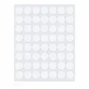 ETIQUETA PEGASOLA / AVERY AUTOADHESIVA OJALILLOS 14 X 14MM X56-70 ( A3081 )
