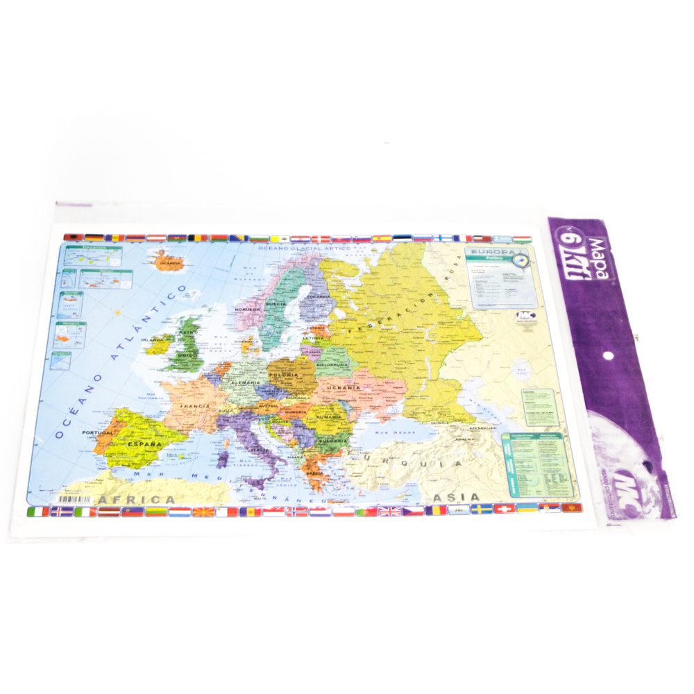 MAPA N°6 FISICO POLITICO