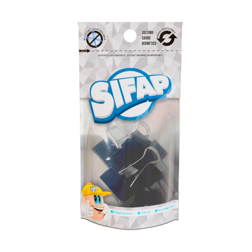 BROCHE APRIETA PAPEL 32MM X4 E/ BO