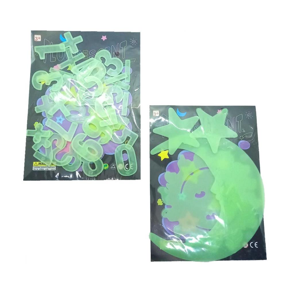 FIGURAS ADHESIVAS LUMINOSAS E/BO ( 653-8 / 653-2 )