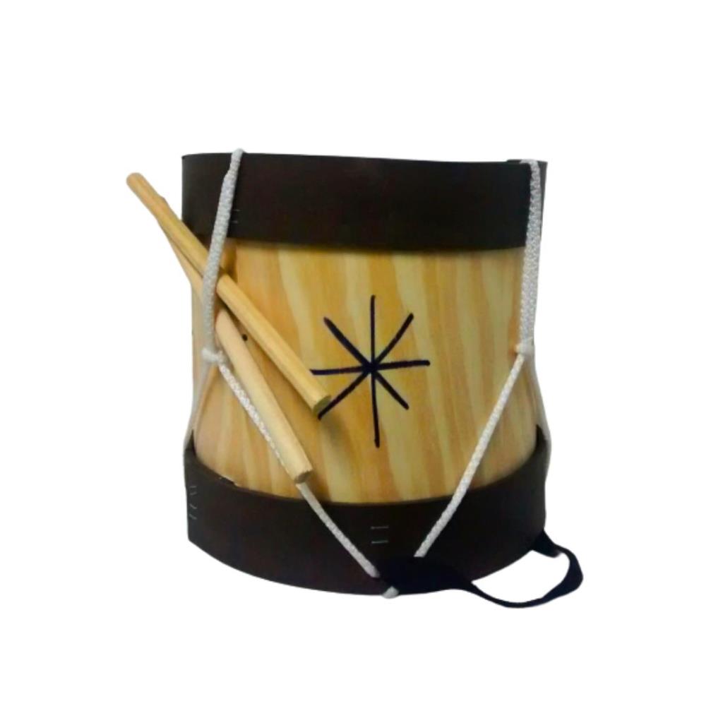 TAMBOR CRIOLLO MEDIANO 22 X 22CM ( 1227 )