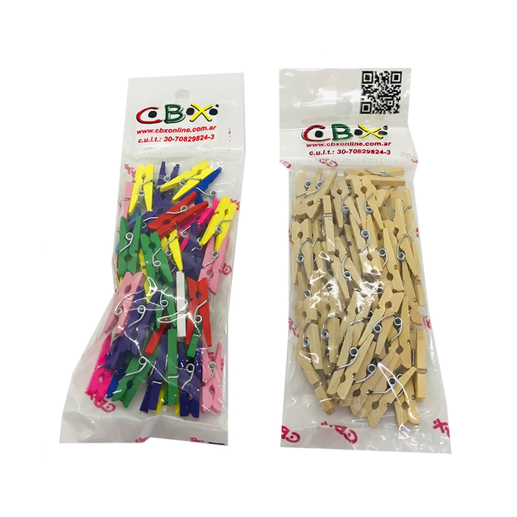 BROCHE MADERA CHICO 2.5CM X50 E/ BO