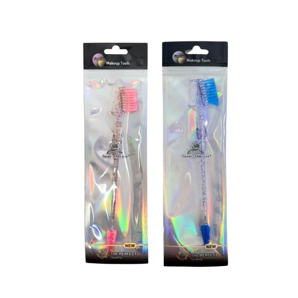 CEPILLO Y PEINE P/ CEJAS Y PESTAÑAS E/BO