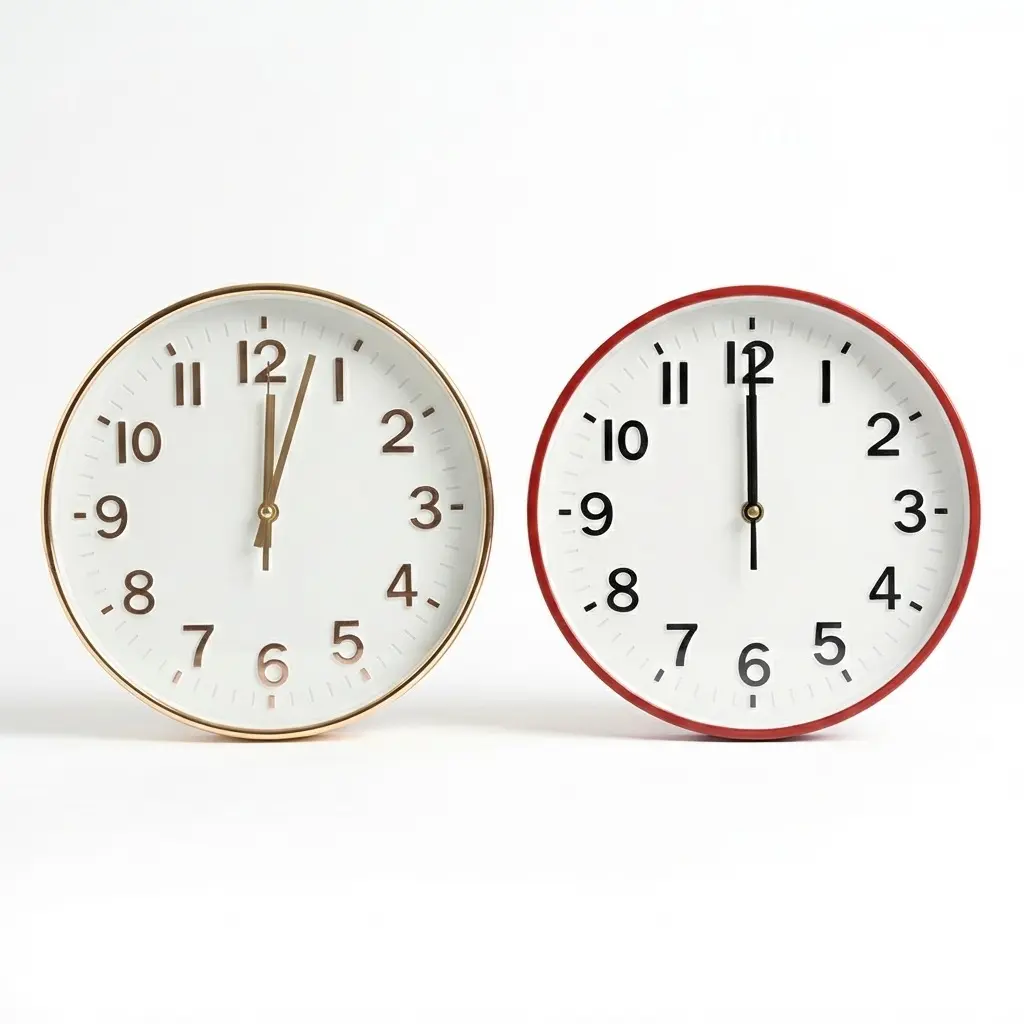 RELOJ D/PARED REDONDO 30CM E/CJ ( AD454-05 )