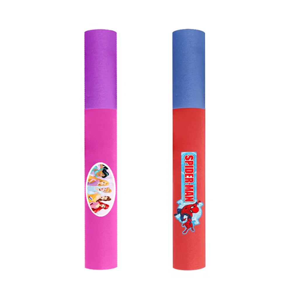 LANZA AGUA PERSONAJES TUBO 30cm ( 21887 / 21903 )