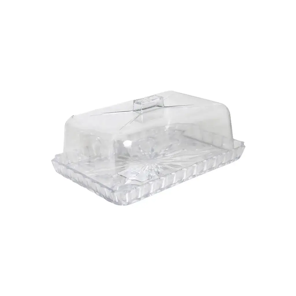 MANTEQUERA/ QUESERA ACRILICO 18cm x 12cm