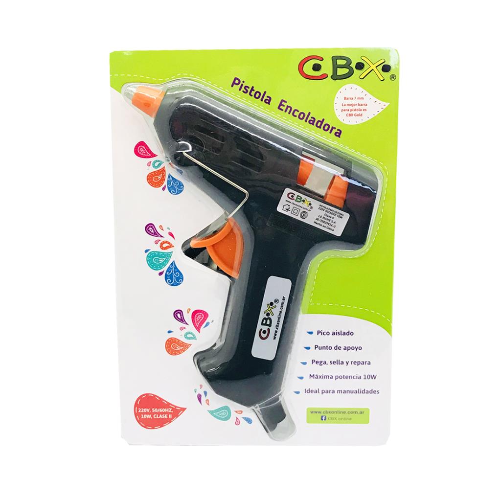 PISTOLA P/ SILICONA CHICA BARRA FINA CBX E/ BL ( 10W )
