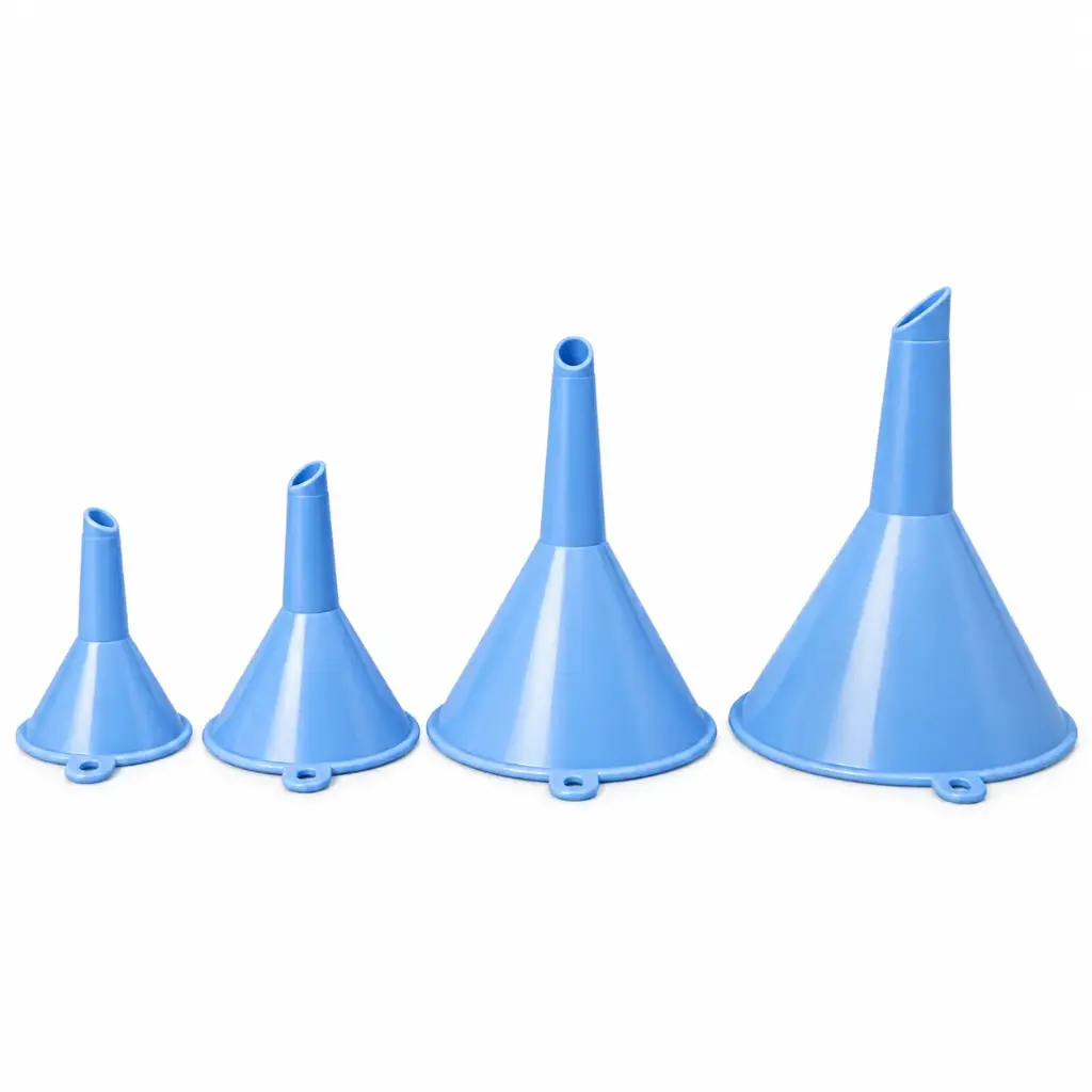 EMBUDO PLASTICO X4 ( 1030 )