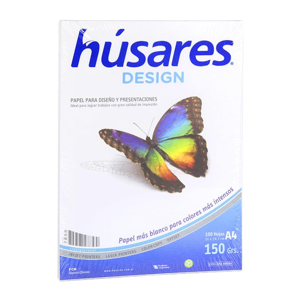 &RESMA A4 HUSARES 150GRS X 100HJS ( 7858 )