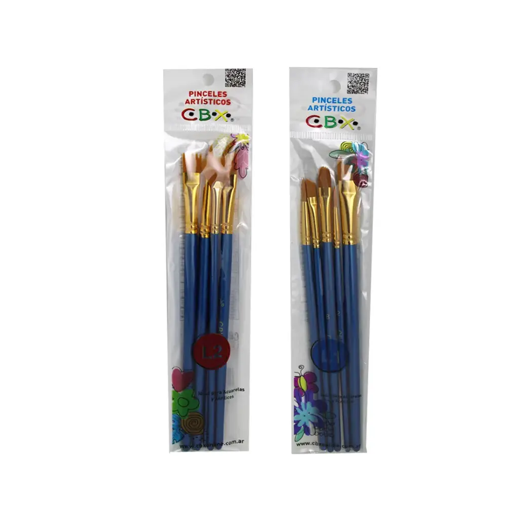 PINCELES ARTISTICOS CBX x5 e/Bo