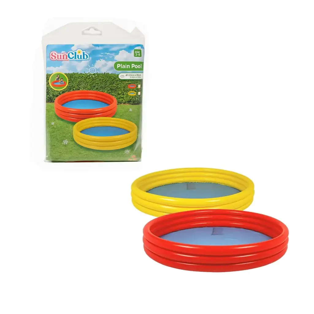 PILETA SUN CLUB 3 ANILLOS 190LTS 122 X 25CM E/ BO ( 10303-1 )