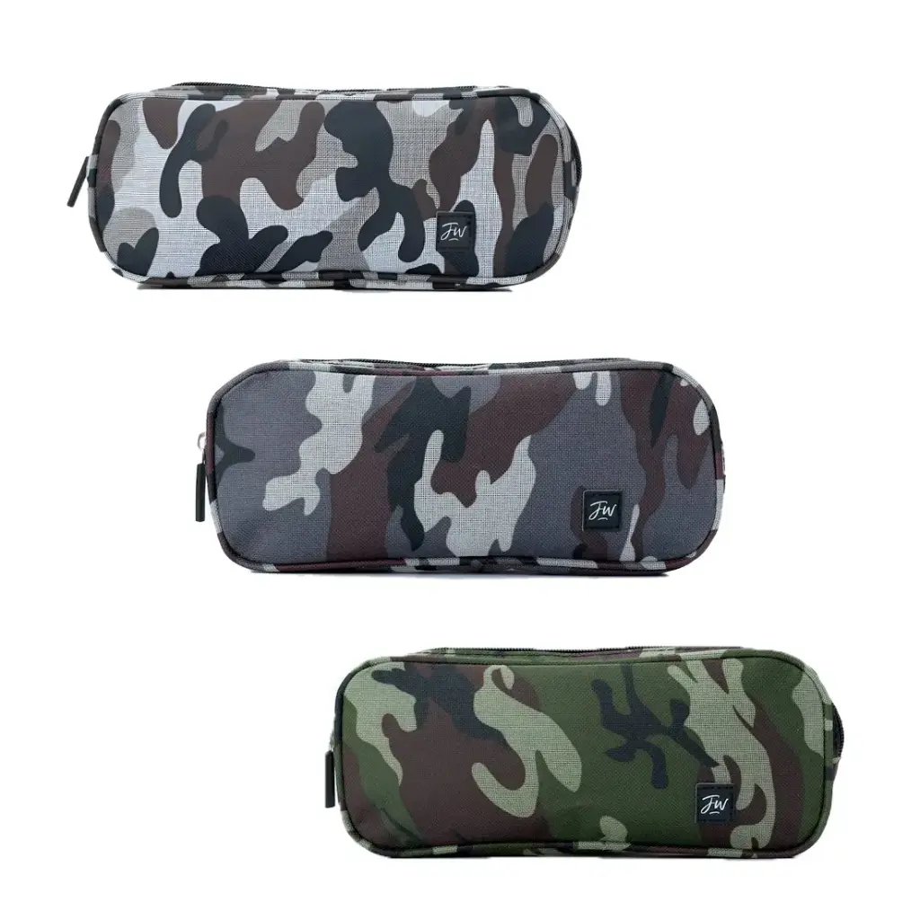 CARTUCHERA FW OVAL MILITAR 1 CIERRE E/BO ( 998494 )