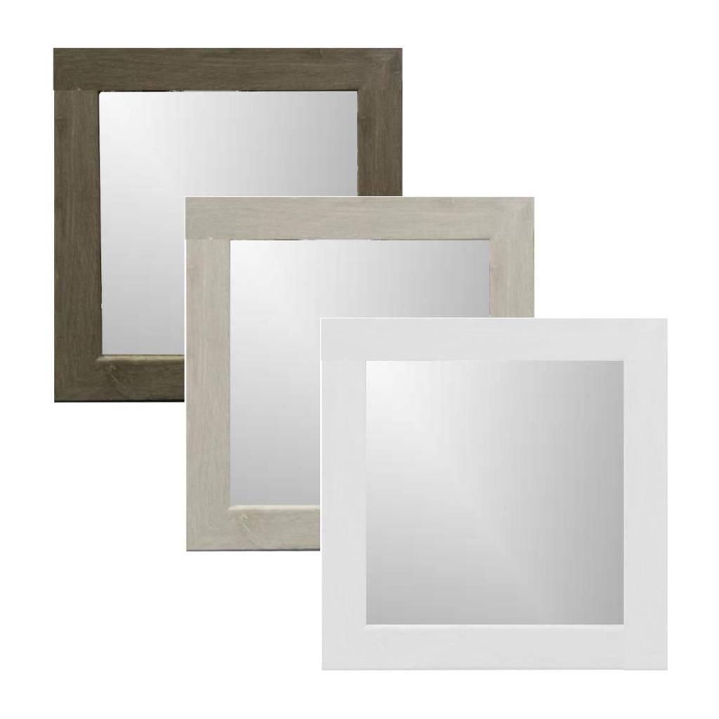 ESPEJO DE PARED C/ MOLDURA 40 X 40CM ( 60054 )