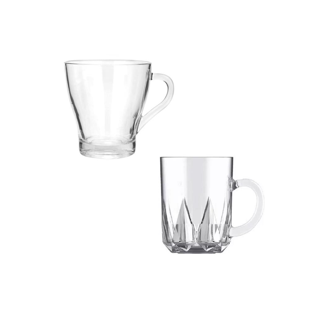 &TAZA DE VIDRIO P/ CAFE 225CC ( ZB05/7 )