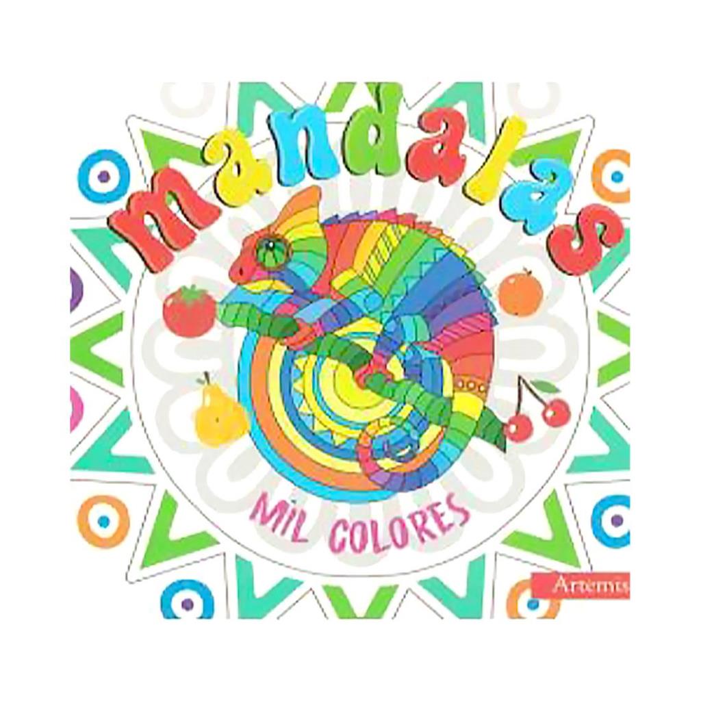 COLECCION MIL COLORES MANDALAS IGUANA