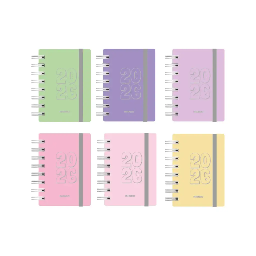 AGENDA RIDEO 2026 2 DIAS P/ PAGINA Nº5 C/ ESPIRAL  