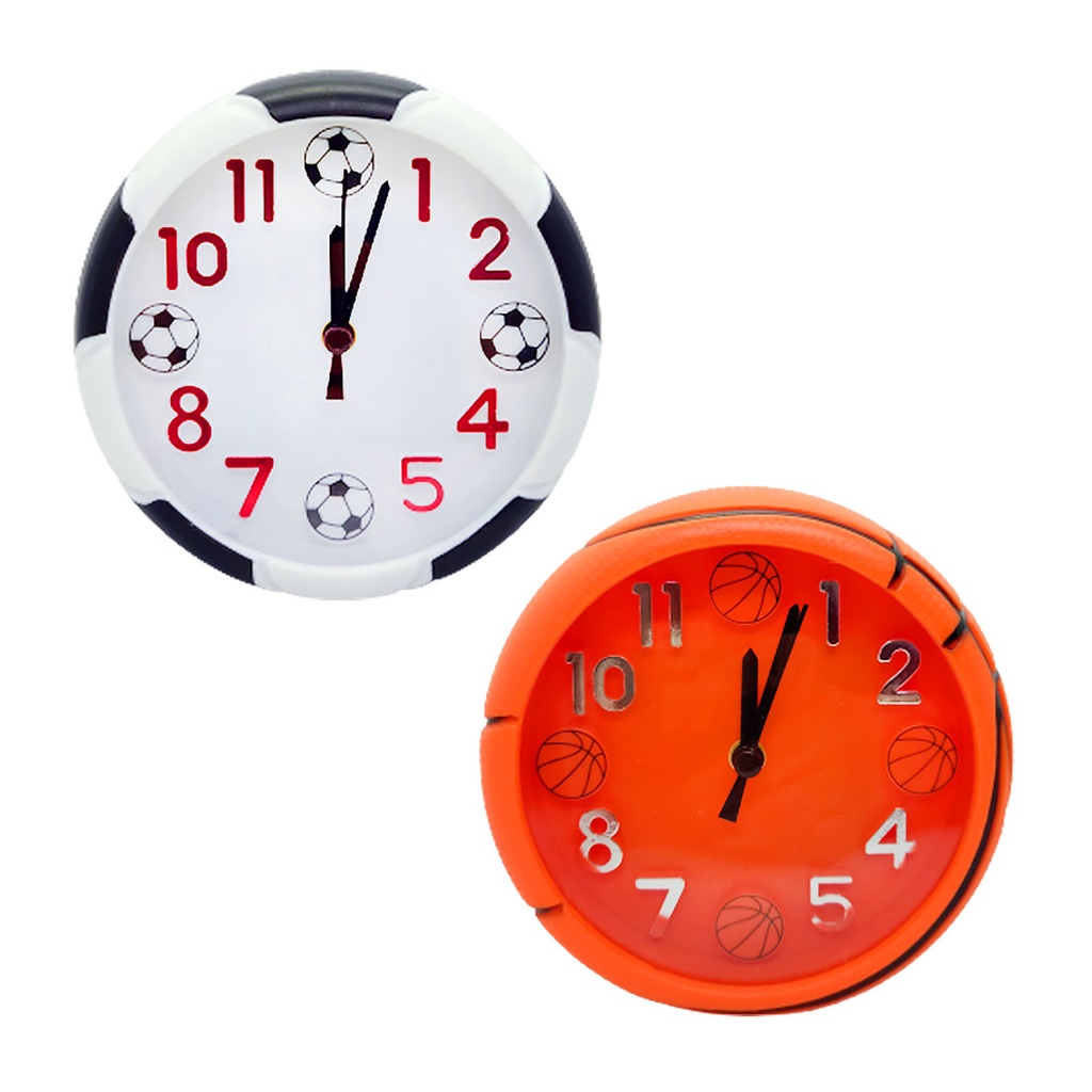 RELOJ DESPERTADOR FORMAS 11CM E/ CJ (DF60015)