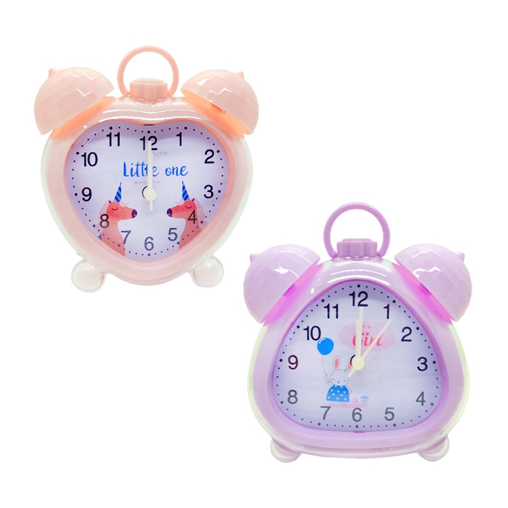 RELOJ DESPERTADOR C/ CAMPANAS 11CM E/ CJ ( DF60012 )