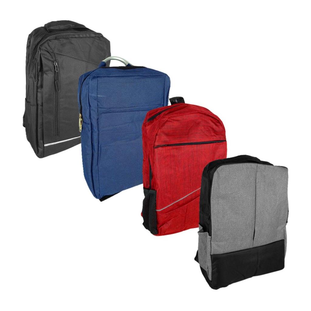 MOCHILA 41CM C/ PORTA NOTEBOOK Y USB ( 1018/1020/1022/1701 )