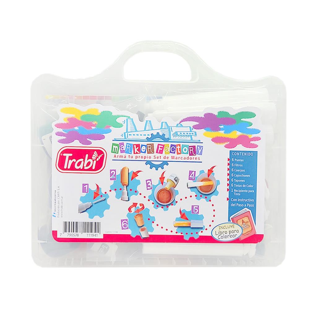 &SET ARMA TUS PROPIO MARCADOR TRABI E/ VALIJA