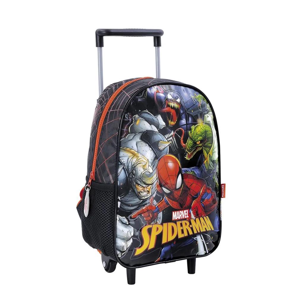 MOCHILA CARRITO SPIDERMAN 2 CIERRES 40CM ( 38212 )