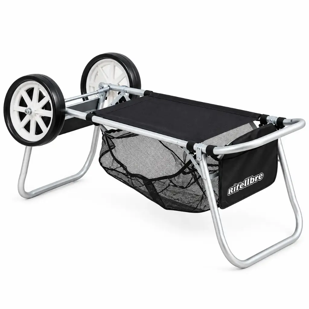 &CARRITO PLAYERO ALUMINIO MULTIFUNCION 110 X 37 X 40CM ( YY-7108 )