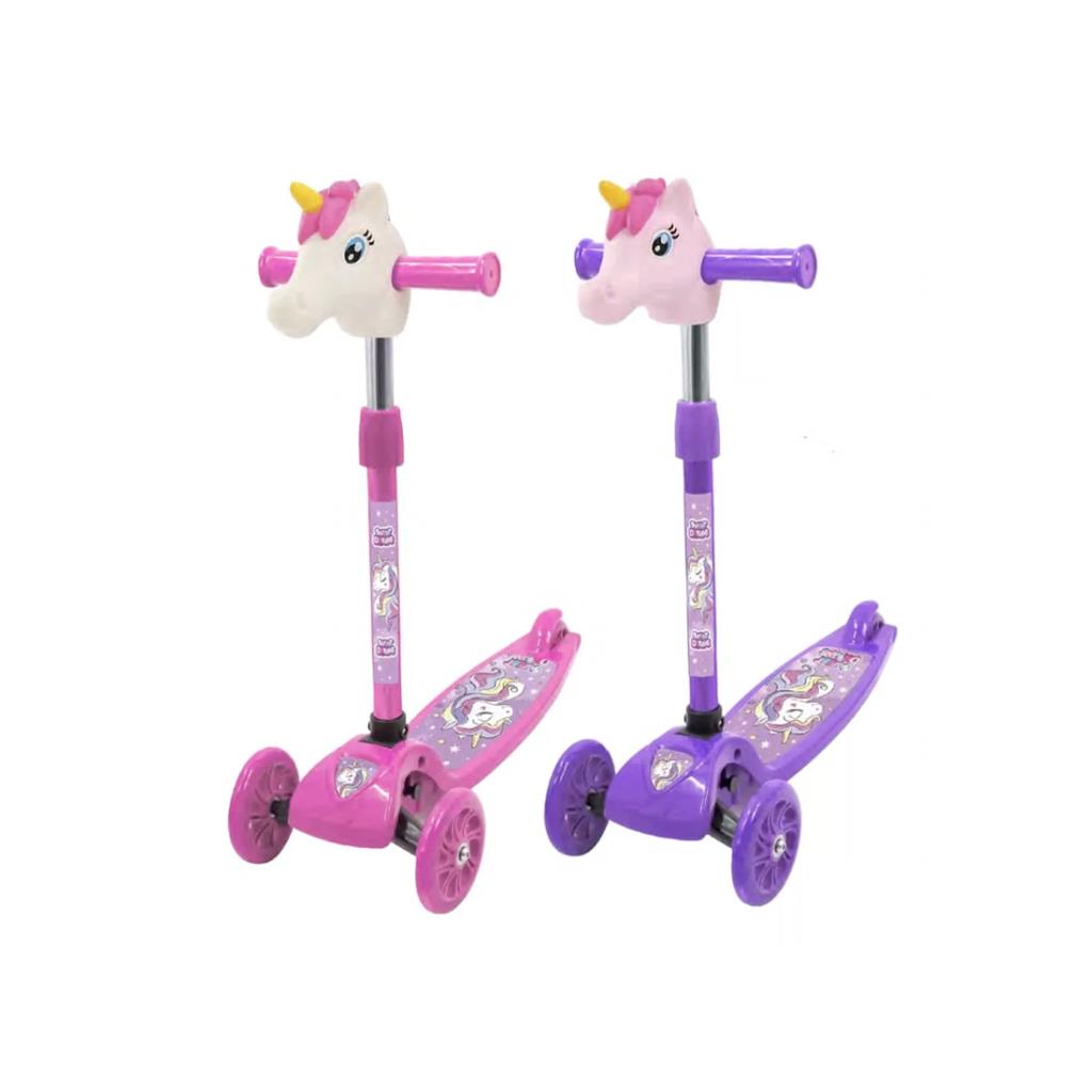 MONOPATIN SCOOTER CABEZA UNICORNIO ( 79297 )