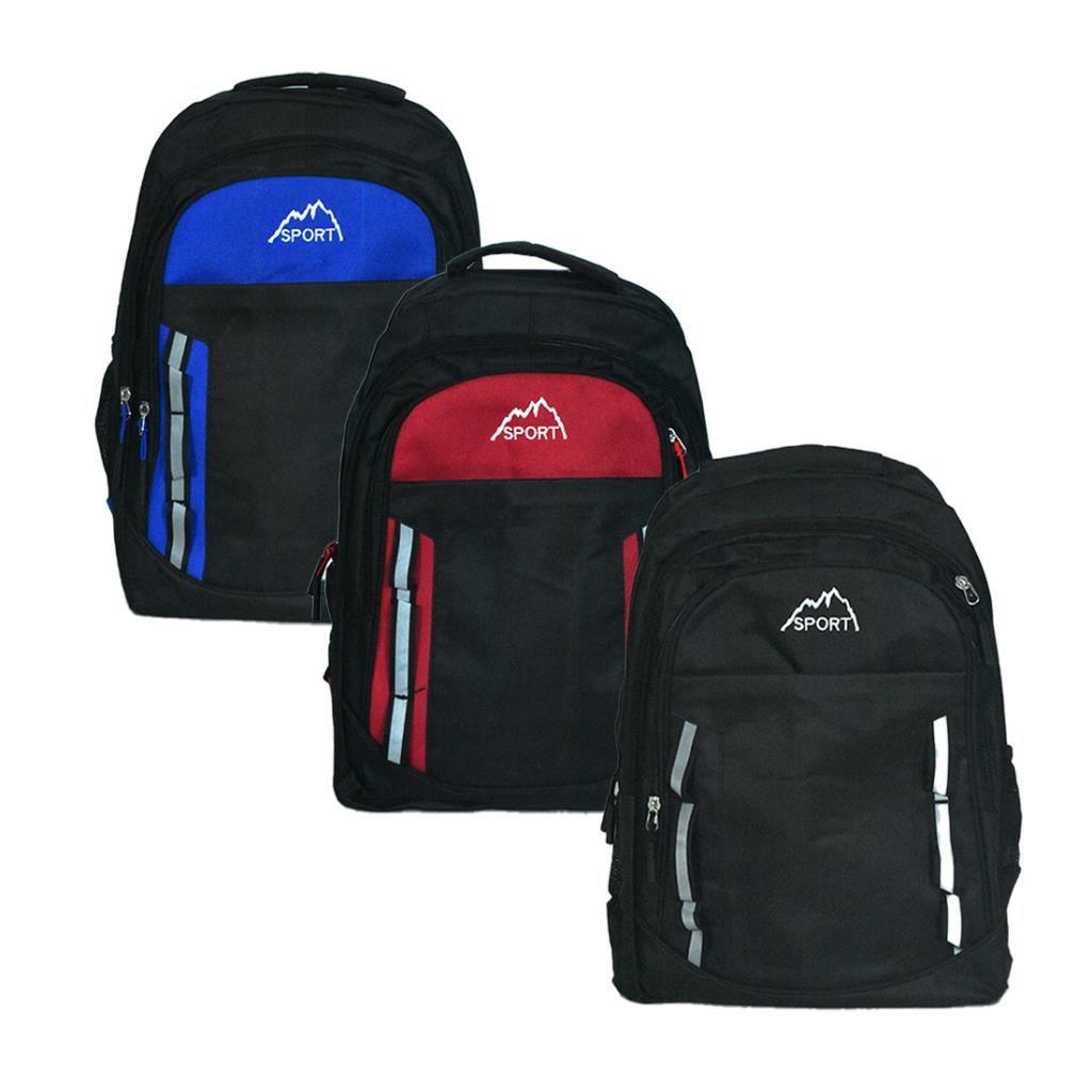 MOCHILA SPORT 3 CIERRES 45CM