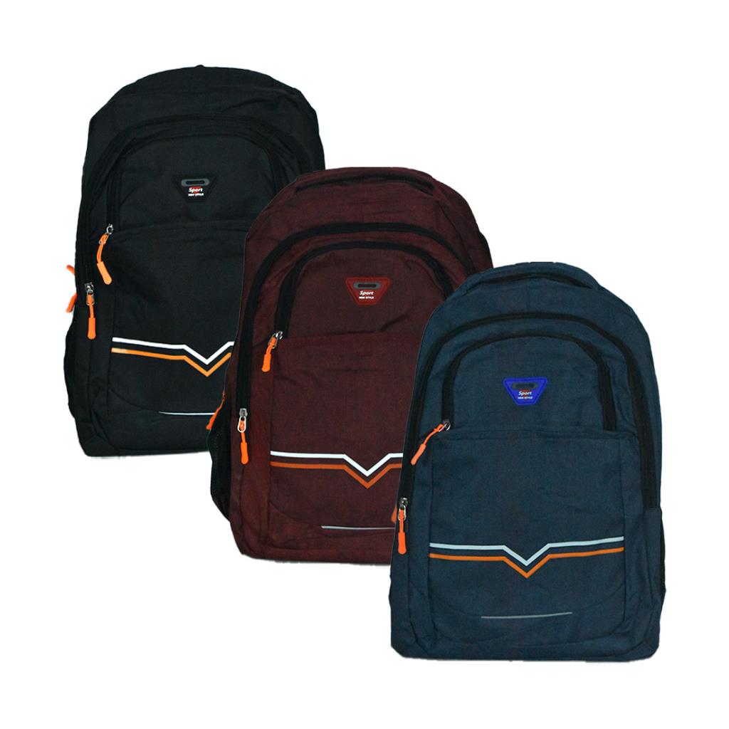 MOCHILA SPORT NEW STYLE 4 CIERRES 46CM