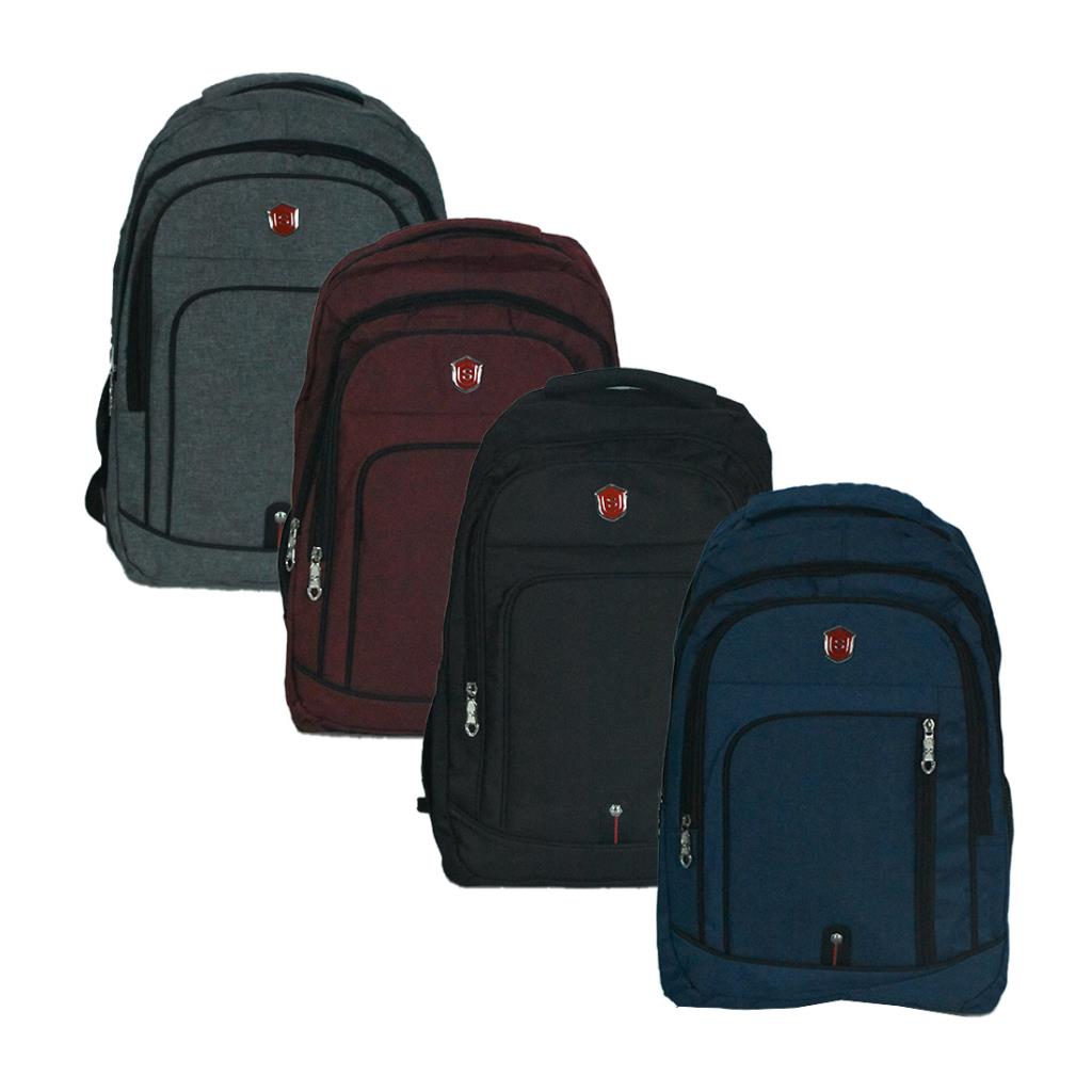 MOCHILA S 3 CIERRES 45CM