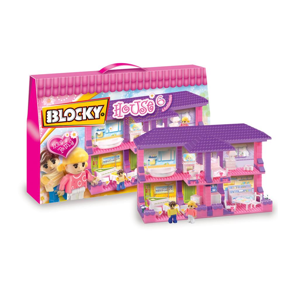 BLOQUES ENCASTRABLES BLOCKY HOUSE CASA 230PZS