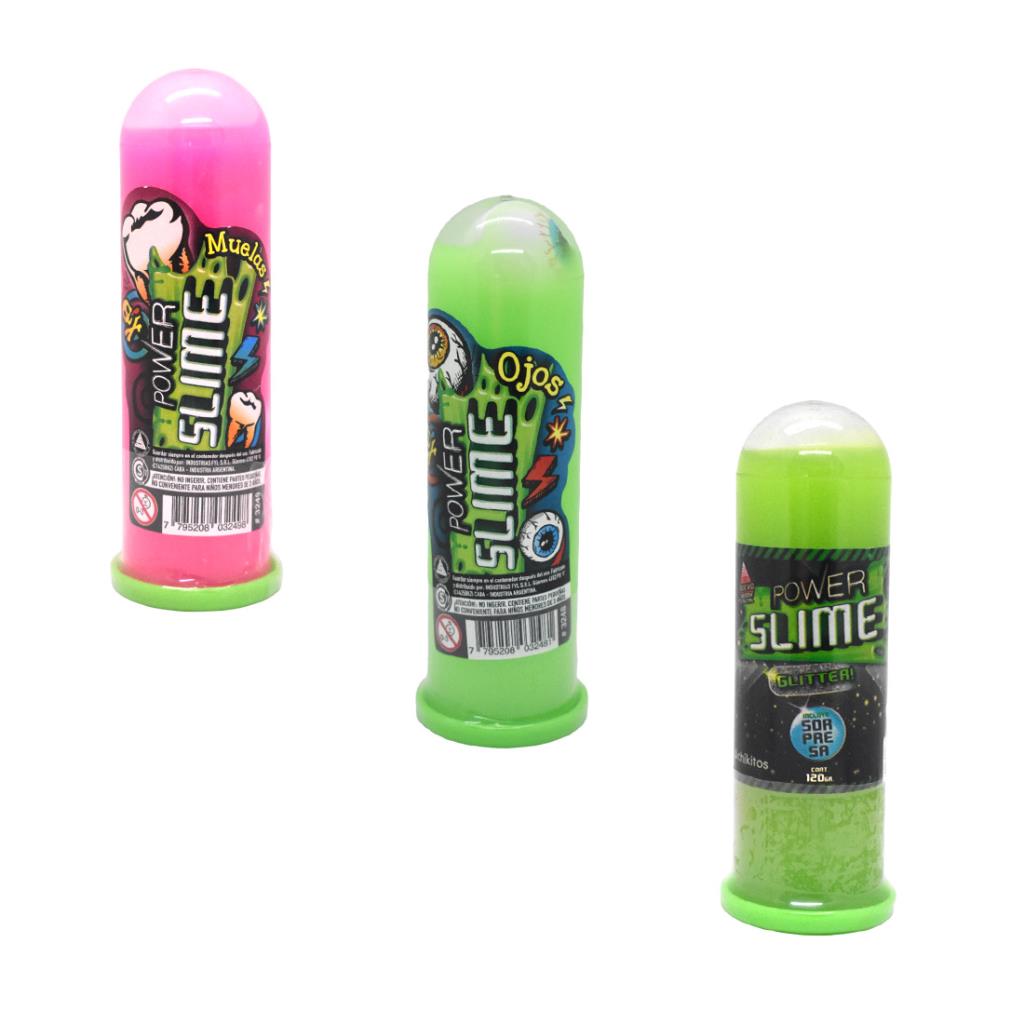 POWER SLIME C/ACCESORIO E/POTE ( J3241 / J3248 / J3249 )