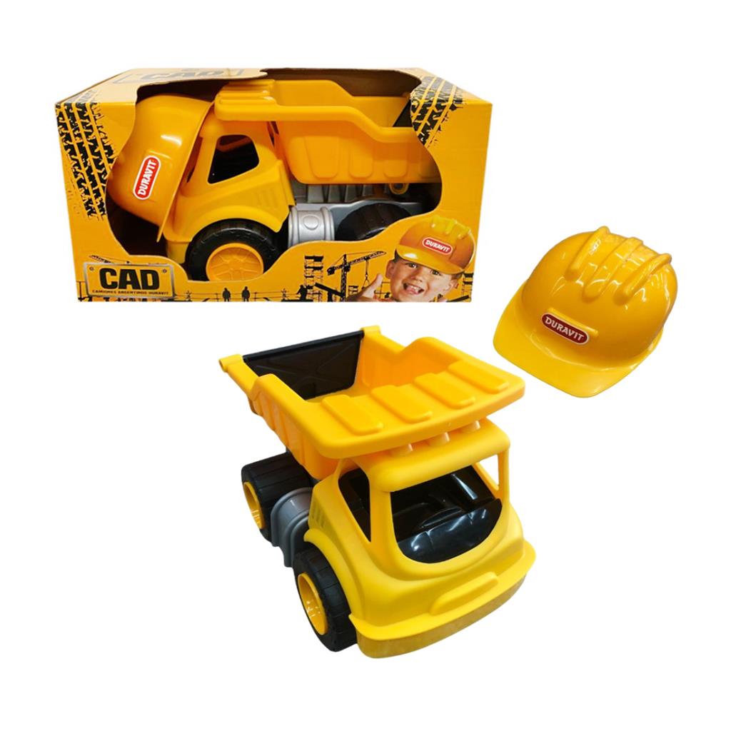 DUR *CAMION VOLCADOR C/ CASCO 30cm e/Cj ( 235 )