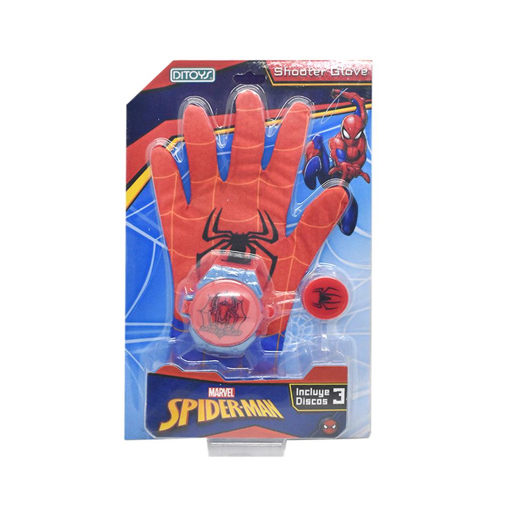 GUANTE LANZADOR DE DISCOS SPIDERMAN E/ BL ( 2609 ) 