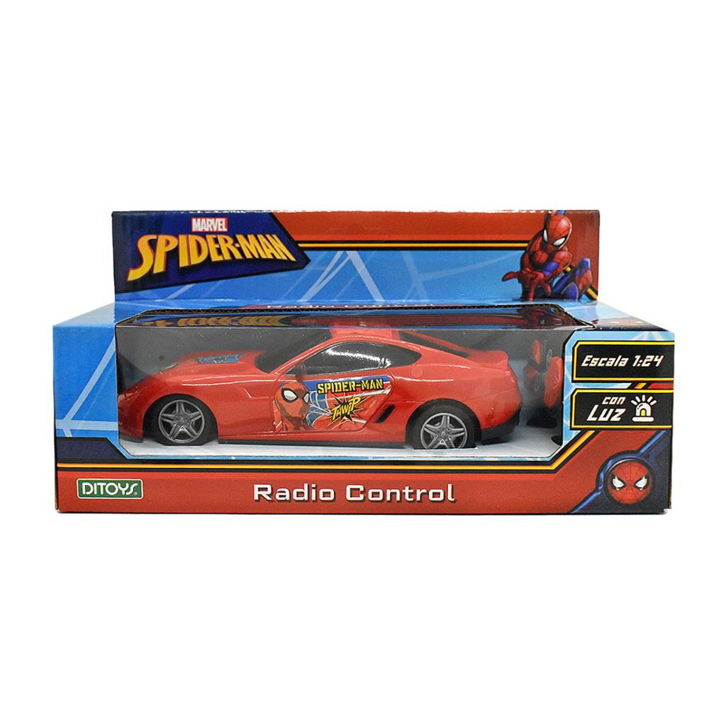 AUTO RADIO CONTROL SPIDERMAN C/ LUZ E/ CJ ( 2613 )
