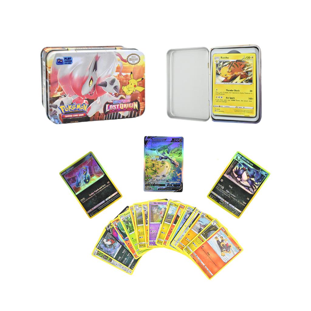 JUEGOS DE CARTAS POKEMON E/ LATA ( PK40 / PK 180 )