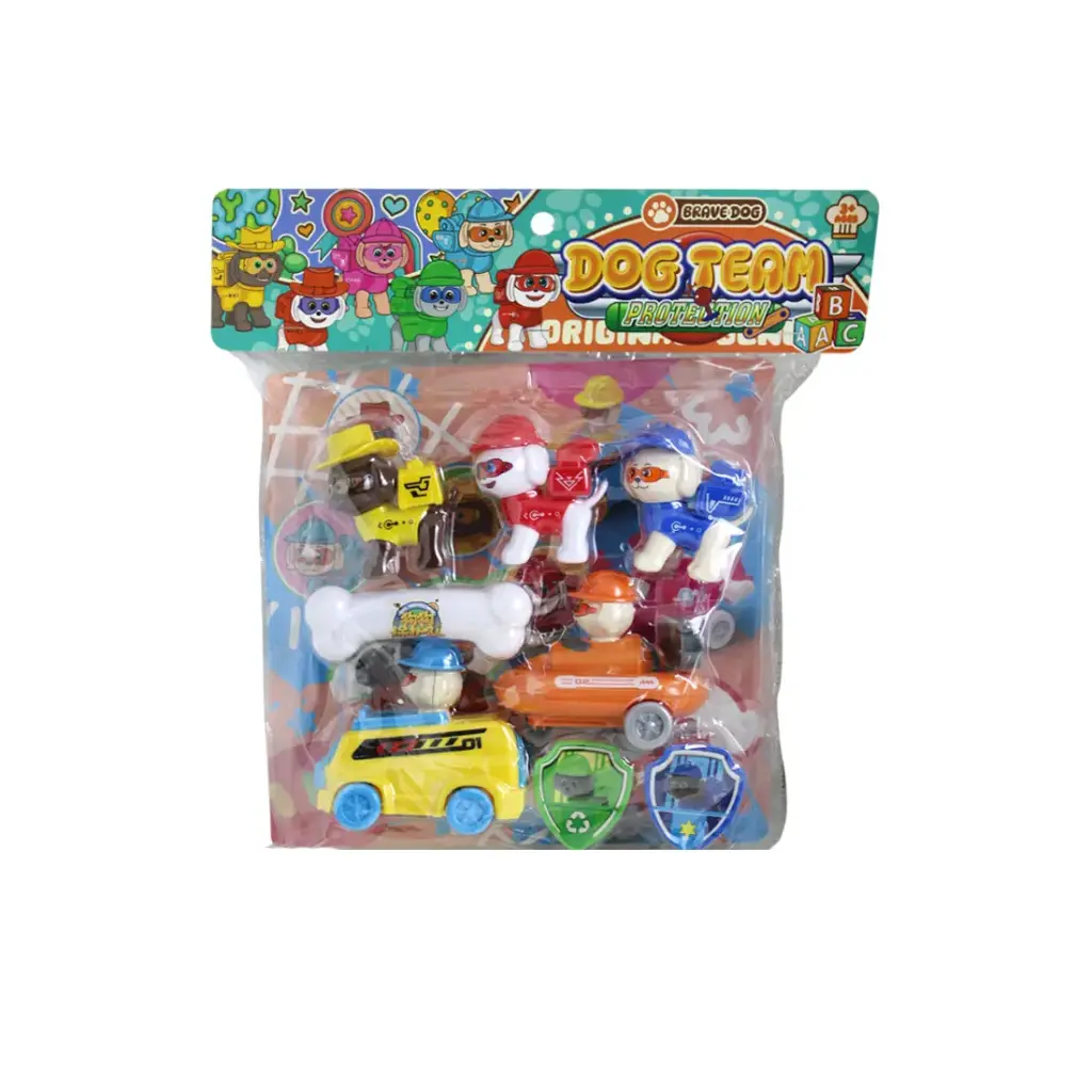 CLUB DE PERROS x5 C/ ACCESORIOS ( SD16773Z1 )
