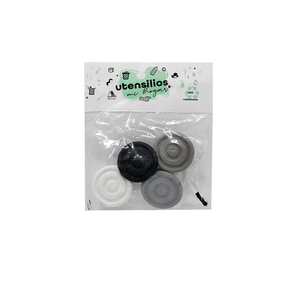 SET TAPON PICO ANCHO CIRCULAR X4 E/ BO ( 1217 )